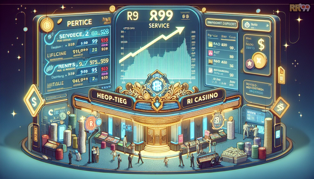 Bảng giá dịch vụ casino RR99 cập nhật 2025 với các gói nạp tiền