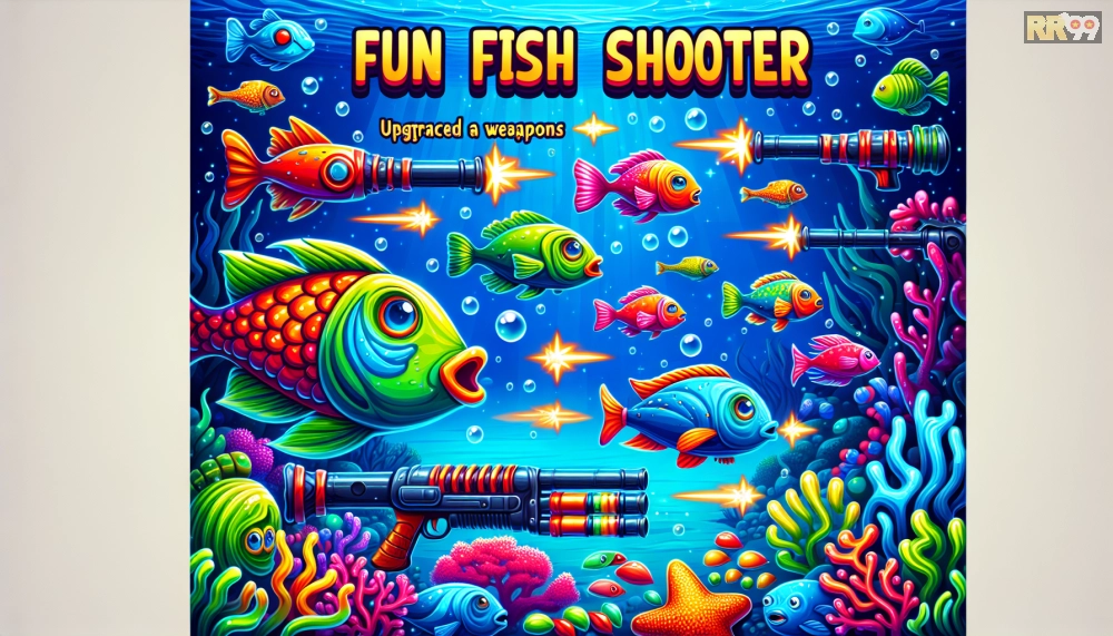 Hình ảnh Deep Sea Shooter với đại dương sâu thẳm và vũ khí nâng cấp