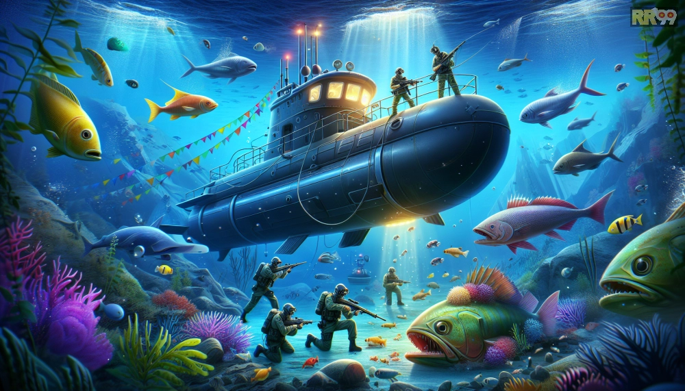 Đội tàu săn cá sâu dưới biển trong RR99 Deep Sea Adventure