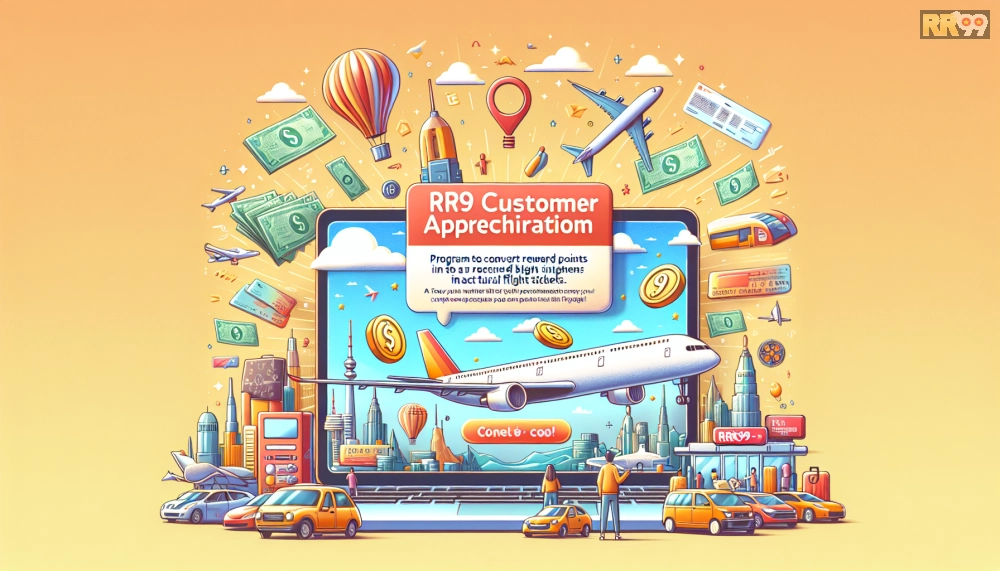 Chương trình đổi điểm thưởng thành vé máy bay từ RR99