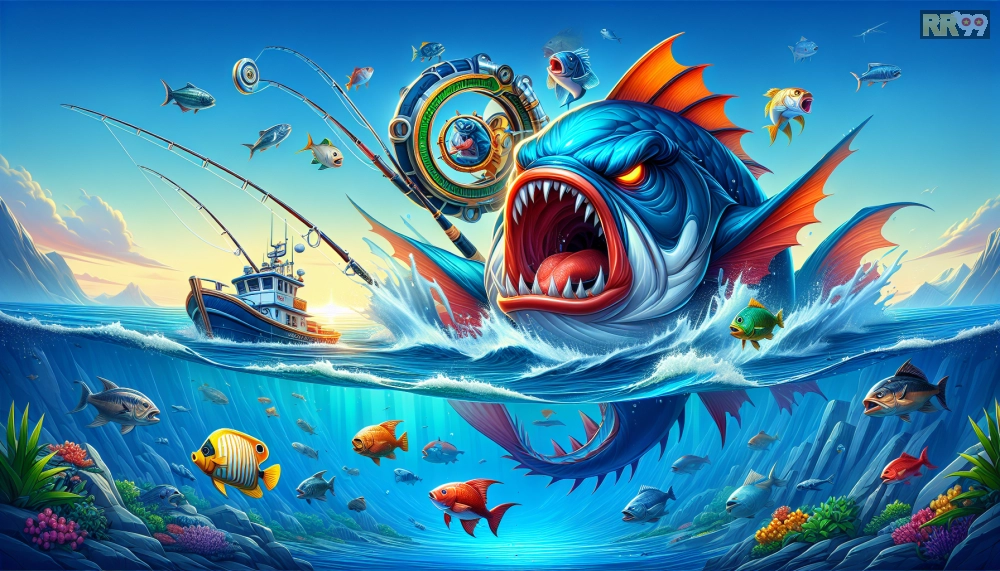 Hình ảnh đại dương sống động trong game Ocean King VIP với cá boss khổng lồ