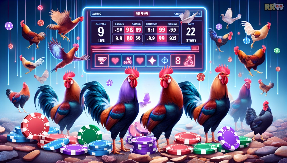 Giải thích chi tiết khái niệm đá gà casino trực tiếp rr99 với hình ảnh minh họa