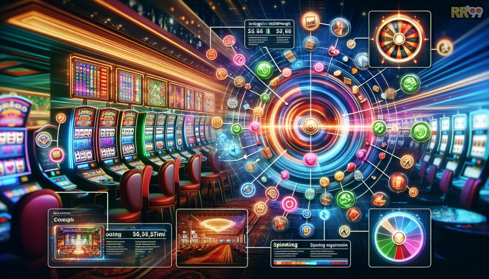 Giải thích chi tiết khái niệm quay nổ hũ rr99 với hình minh họa cơ bản