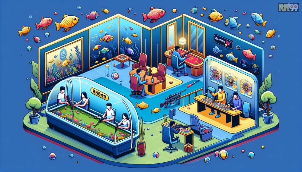 Các phòng chơi đa dạng trong bắn cá online rr99 trên Go88