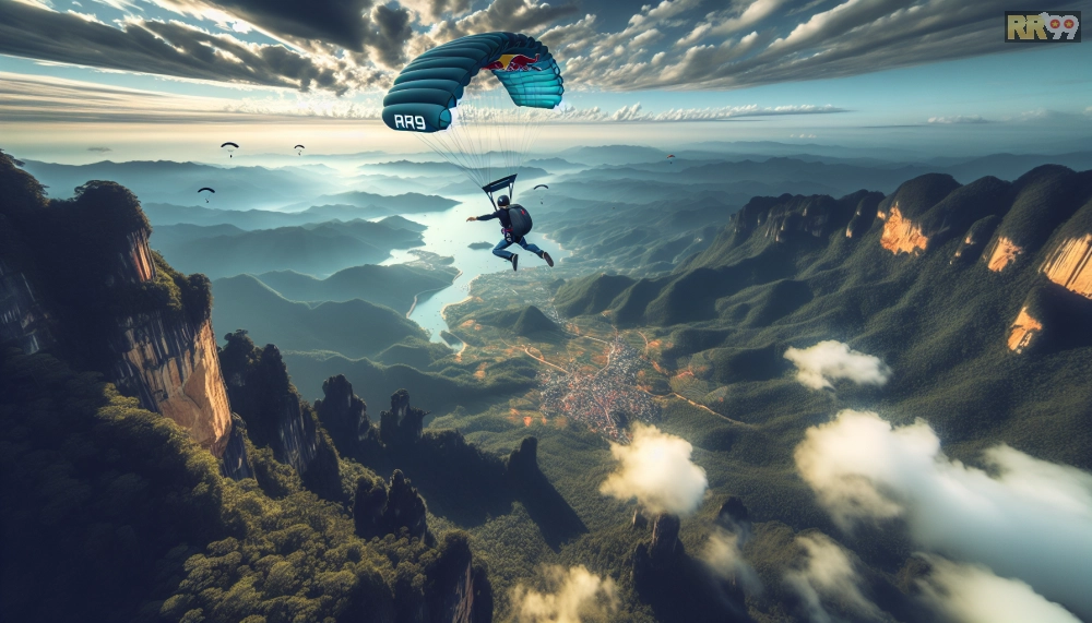 Video demo nhảy dù rr99 SkyDive Pro tại Đà Lạt