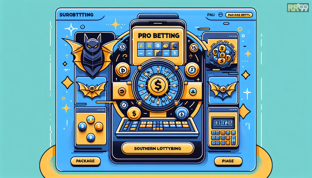 Giao diện chính của RR99 Pro với các gói cá cược xổ số miền nam rr99