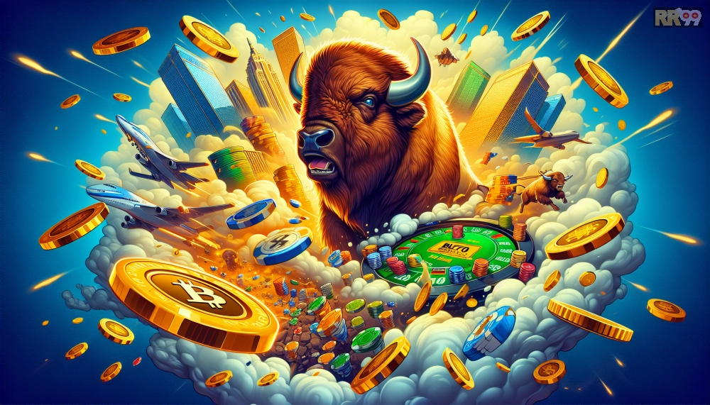 Hình ảnh thắng lớn trong Buffalo Blitz RR99