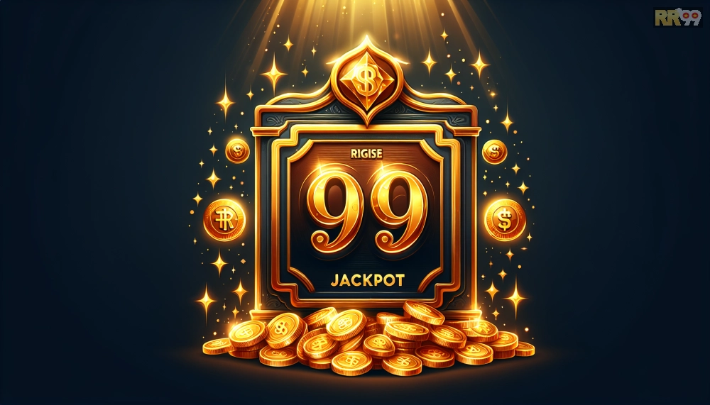 Hình minh họa Hũ Vàng Kim RR99 với biểu tượng vàng óng ánh