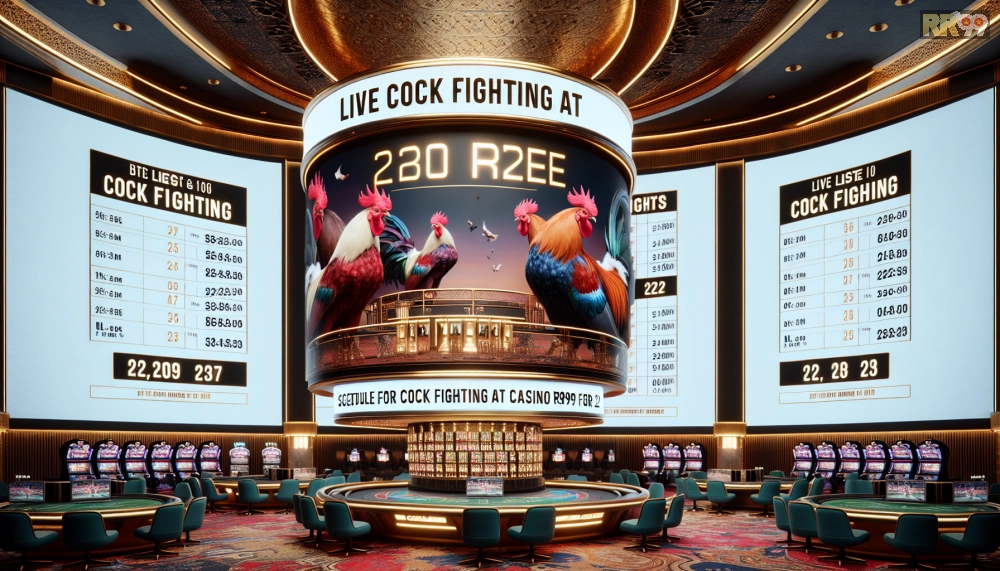 Lịch thi đấu đá gà trực tiếp casino RR99 tháng 12/2025
