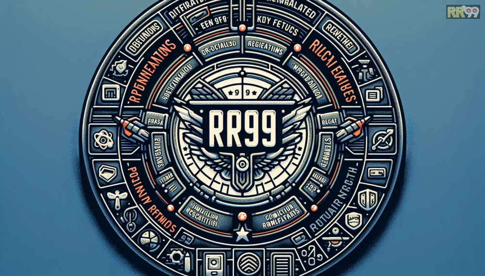 Logo ứng dụng RR99 Official với các tính năng nổi bật