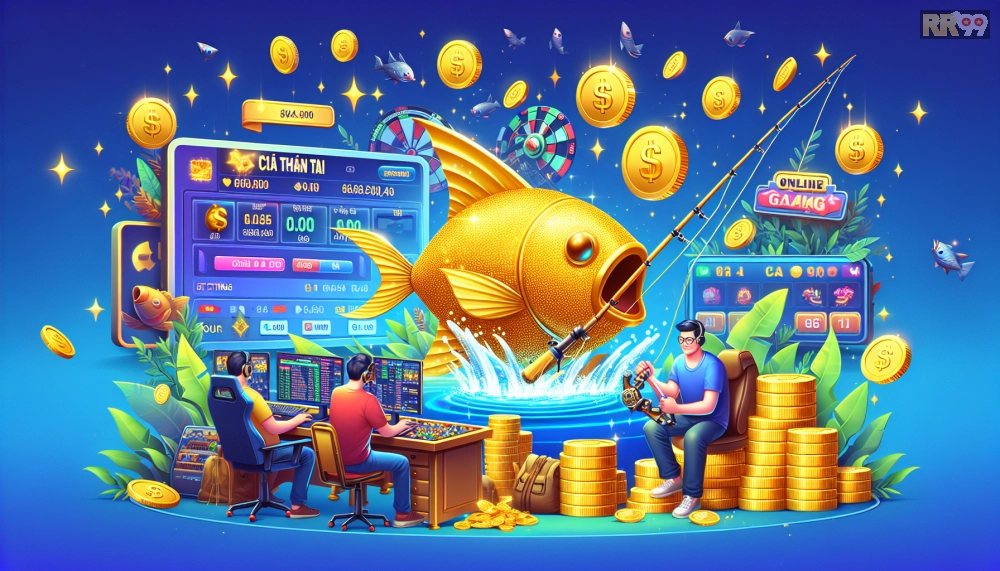 Hình ảnh sự kiện Bắn Cá Thần Tài với phần thưởng vàng óng