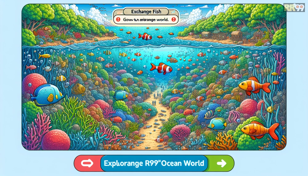 Khám phá thế giới dưới biển trong RR99 Ocean World