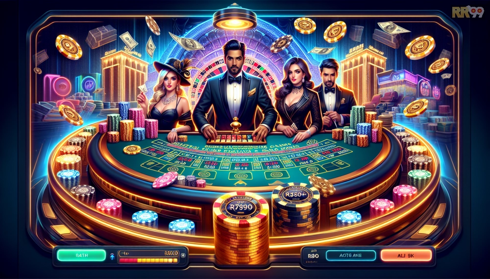 Giao diện chơi live casino tại Royal RR99 với dealer chuyên nghiệp