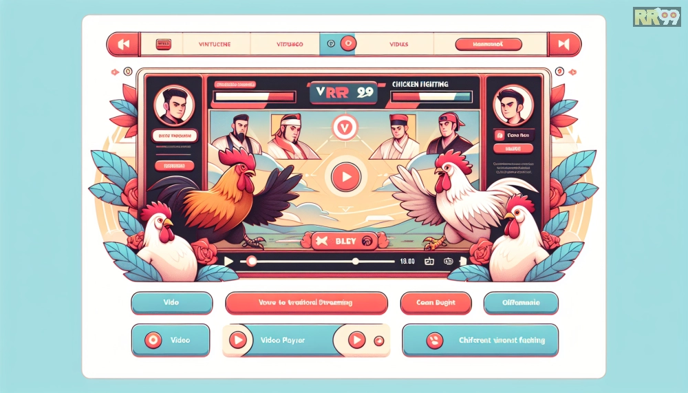 Giao diện trang đá gà S128 RR99 với chất lượng video cao