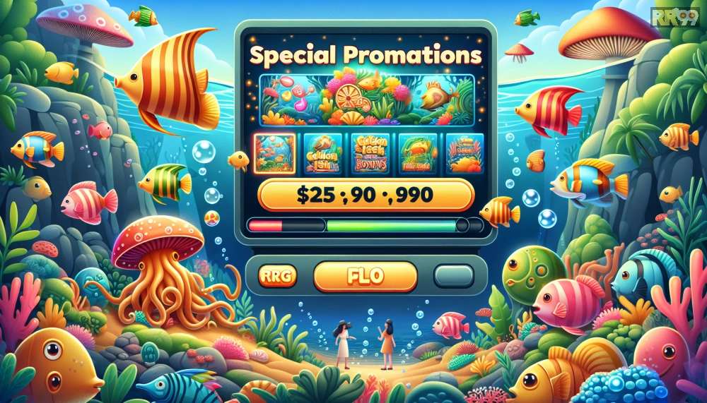 Ưu đãi đặc biệt trong Golden Fish RR99
