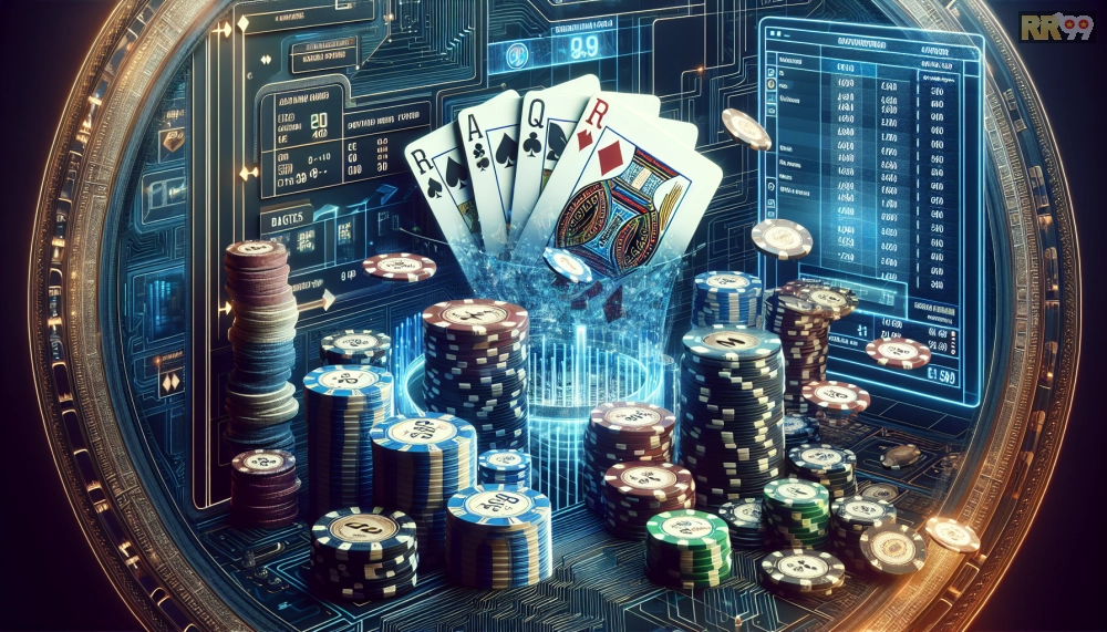 Ví dụ ván chơi Xì Tố hấp dẫn trên RR99 với pot lớn